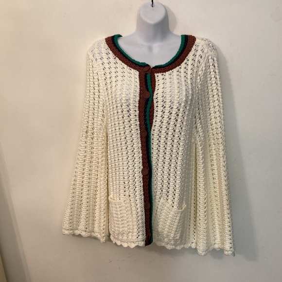 Anthropologie Postmark Elise open cardigan size medium - Picture 3 of 11